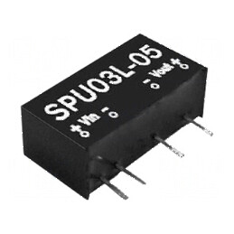 Convertor DC/DC 3W 4,5-5,5V la 15VDC 200mA SIP | Electronic-mag.ro | Componente Electronice