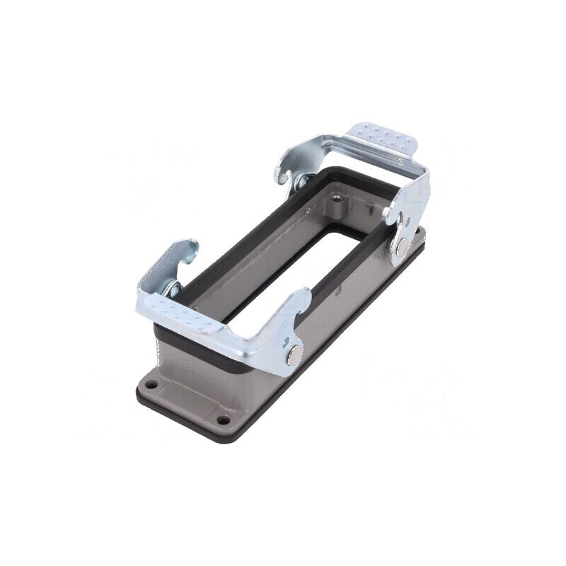 Carcasă HDC D24B drept IP65 gri pentru conectori | Electronic-mag.ro | Componente Electronice Carcasă HDC D24B drept IP65 gri pentru conectori | Electronic-mag.ro | Componente Electronice