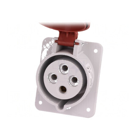 Conector alimentare AC trifazat 32A 400VAC IP44 soclu mamă | Electronic-mag.ro | Componente Electronice