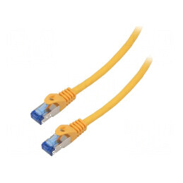 Cablul Patch Cord S/FTP 6a CCA LSZH Portocalie 15m 26AWG | Electronic-mag.ro | Componente Electronice