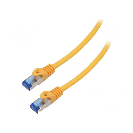 Cablul Patch Cord S/FTP 6a CCA LSZH Portocalie 15m 26AWG | Electronic-mag.ro | Componente Electronice