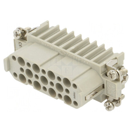Conector HDC inserturi contact mamă CD PIN 25 10A PE | Electronic-mag.ro | Componente Electronice