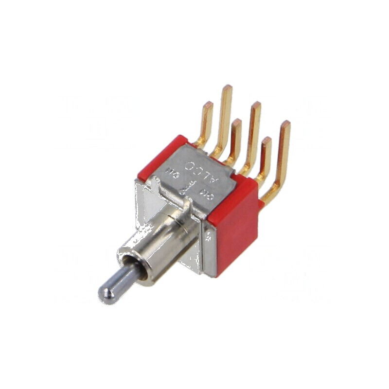 Comutator basculant DP3T ON-OFF-ON 0,02A/20VAC THT | Electronic-mag.ro | Componente Electronice Comutator basculant DP3T ON-OFF-ON 0,02A/20VAC THT | Electronic-mag.ro | Componente Electronice