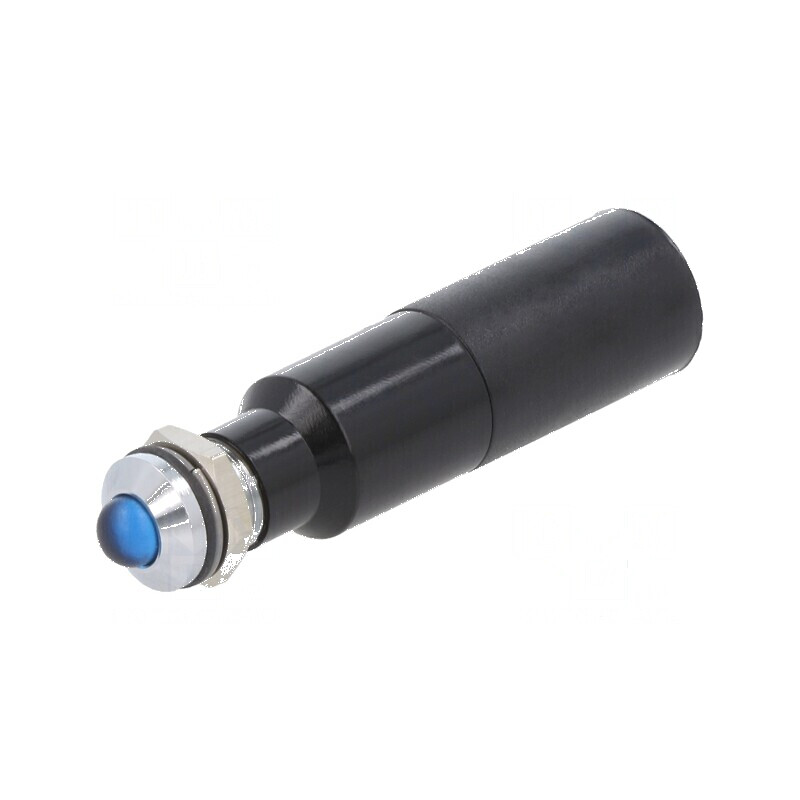 Lampă LED convexă albastră 230VAC Ø8mm IP67 75mcd | Electronic-mag.ro | Componente Electronice Lampă LED convexă albastră 230VAC Ø8mm IP67 75mcd | Electronic-mag.ro | Componente Electronice