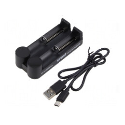 Încărcător microprocesor Li-Ion 3,6/3,7V 2 celule | Electronic-mag.ro | Componente Electronice