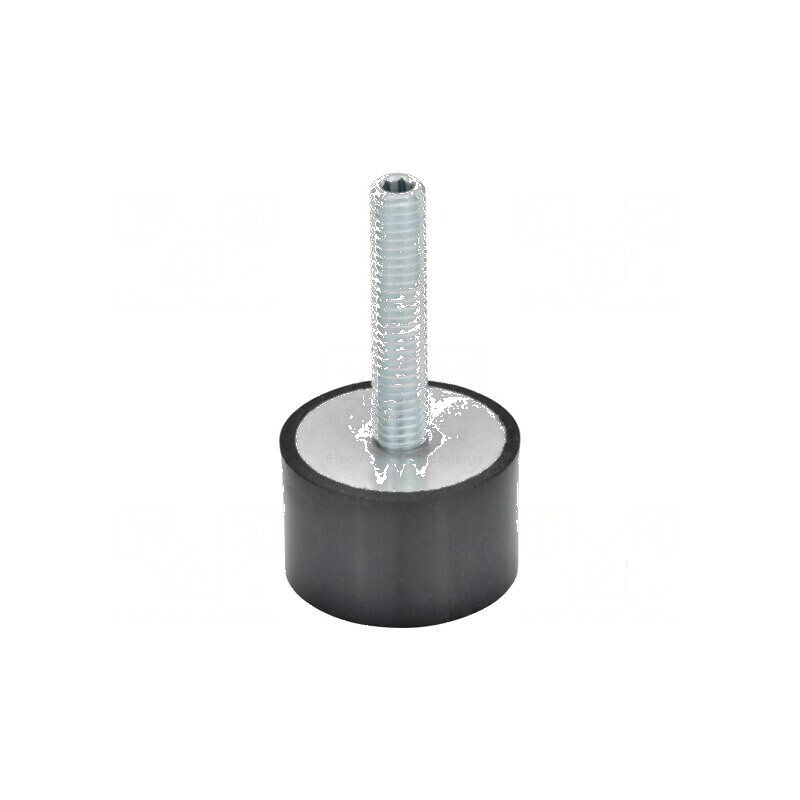 Picioruş vibro-absorbant 25mm, H: 16mm, Duritate Shore 70 | Electronic-mag.ro | Componente Electronice Picioruş vibro-absorbant 25mm, H: 16mm, Duritate Shore 70 | Electronic-mag.ro | Componente Electronice