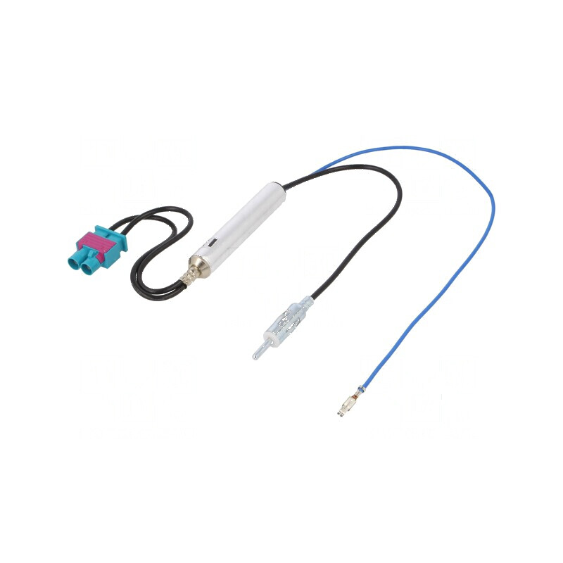 Cablu DIN cu mufă Fakra soclu dublu drept | Electronic-mag.ro | Componente Electronice