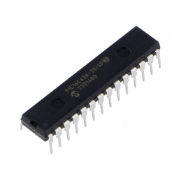 Microcontroler PIC 20MHz cu GPIO, I2C, ICSP, SPI, USART THT | Electronic-mag.ro | Componente Electronice