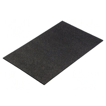 Burete electroconductor ESD 555mm x 355mm x 6mm negru | Electronic-mag.ro | Componente Electronice
