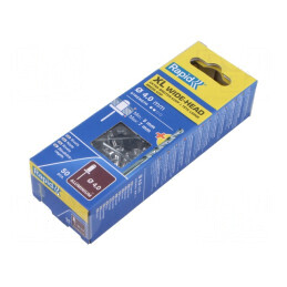 Diblu aluminiu 4mm x 10mm cu burghiu, 50 bucati | Electronic-mag.ro | Componente Electronice