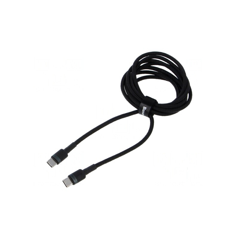 Cablu USB C 2m High Speed 100W USB 2.0 | Electronic-mag.ro | Componente Electronice Cablu USB C 2m High Speed 100W USB 2.0 | Electronic-mag.ro | Componente Electronice