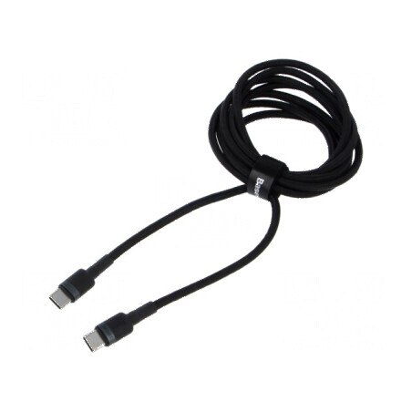 Cablu USB C 2m High Speed 100W USB 2.0 | Electronic-mag.ro | Componente Electronice