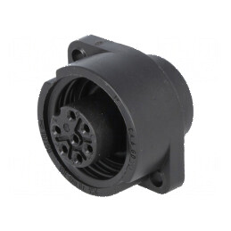 Conector circular soclu mamă IP67, 7 pini, 250V | Electronic-mag.ro | Componente Electronice