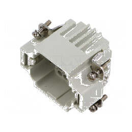 Conector HDC CDD PIN 24, 10A, inserturi de contact tată | Electronic-mag.ro | Componente Electronice