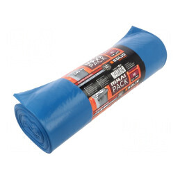 Saci pentru gunoi LDPE albastră 240L - 10 buc Maxi Pack | Electronic-mag.ro | Componente Electronice