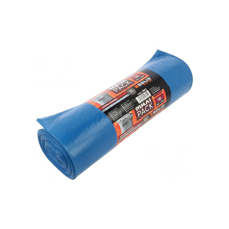 Saci pentru gunoi LDPE albastră 240L - 10 buc Maxi Pack | Electronic-mag.ro | Componente Electronice Saci pentru gunoi LDPE albastră 240L - 10 buc Maxi Pack | Electronic-mag.ro | Componente Electronice
