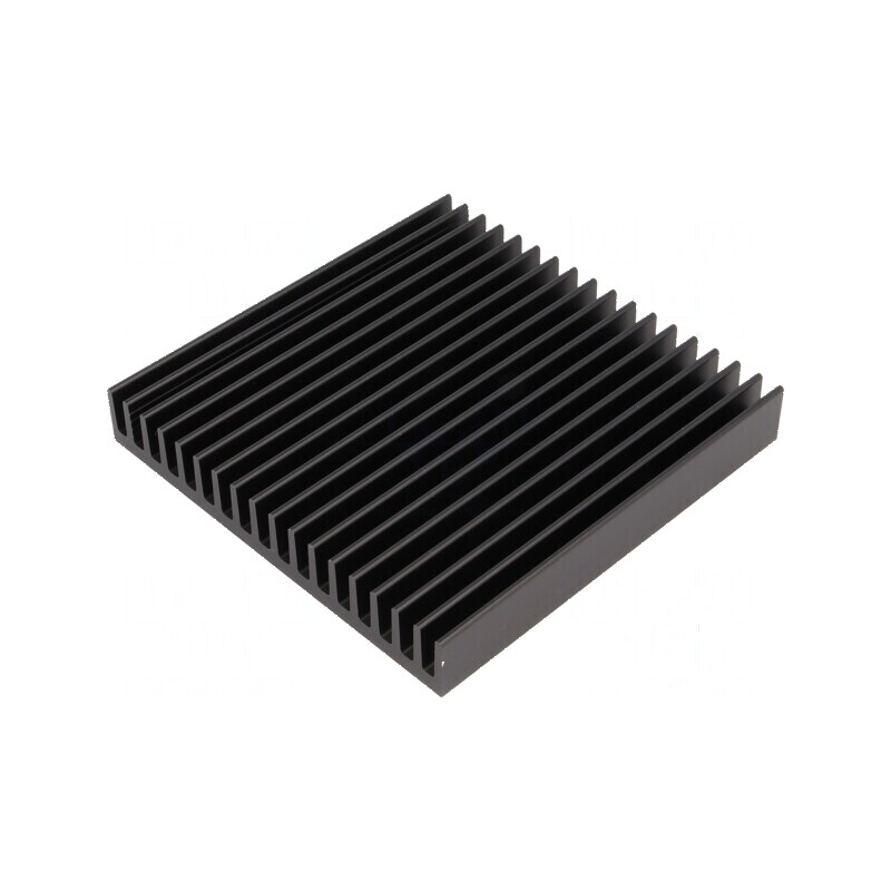 Radiator extrudat cu aripioare neagră 100mm x 100mm x 15mm | Electronic-mag.ro | Componente Electronice Radiator extrudat cu aripioare neagră 100mm x 100mm x 15mm | Electronic-mag.ro | Componente Electronice