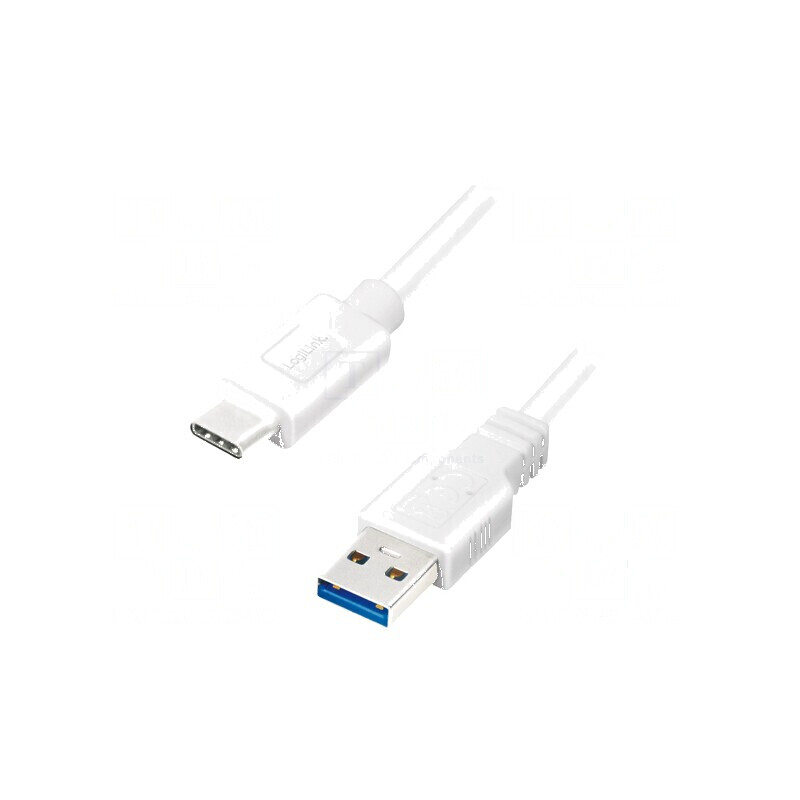 Cablu USB 3.2 A la C 3m alb 5Gbps 15W 3A 5V | Electronic-mag.ro | Componente Electronice Cablu USB 3.2 A la C 3m alb 5Gbps 15W 3A 5V | Electronic-mag.ro | Componente Electronice