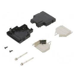 Carcasă pentru conectori DH PIN 37 pe cablu | Electronic-mag.ro | Componente Electronice