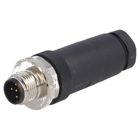 Conector M12 5 PIN tată B-Profibus pe cablu IP67 | Electronic-mag.ro | Componente Electronice
