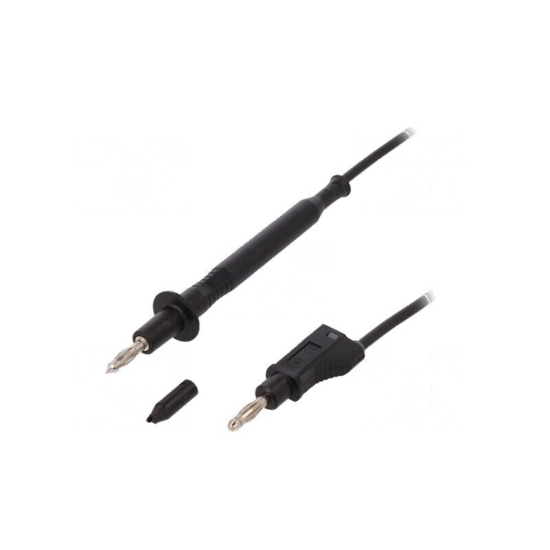 Cablu de măsurare 60VDC 30VAC 20A cu soclu 4mm, 1m, Ø 4mm | Electronic-mag.ro | Componente Electronice Cablu de măsurare 60VDC 30VAC 20A cu soclu 4mm, 1m, Ø 4mm | Electronic-mag.ro | Componente Electronice