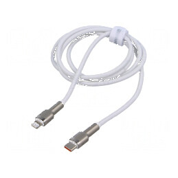 Cablu USB 2.0 Apple Lightning la USB C, 1m, High Speed | Electronic-mag.ro | Componente Electronice