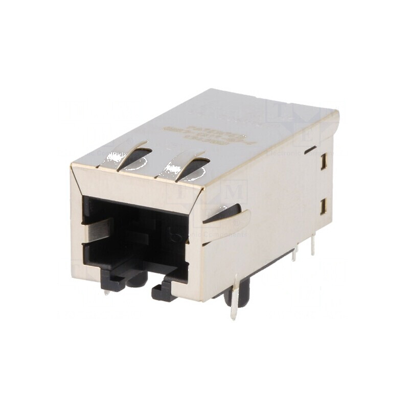 Conector RJ45 ecranat 8p8c THT PoE 8 pini | Electronic-mag.ro | Componente Electronice Conector RJ45 ecranat 8p8c THT PoE 8 pini | Electronic-mag.ro | Componente Electronice