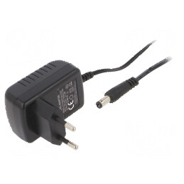 Alimentator pulsatoriu 12VDC 1A 12W plug-in | Electronic-mag.ro | Componente Electronice