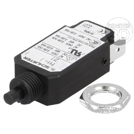 Întrerupător de supracurent Unom 240VAC 48VDC 0,05A SPST | Electronic-mag.ro | Componente Electronice