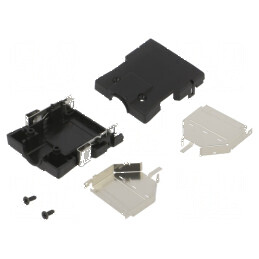 Carcasă pentru conectori DH PIN 37 pe cablu | Electronic-mag.ro | Componente Electronice