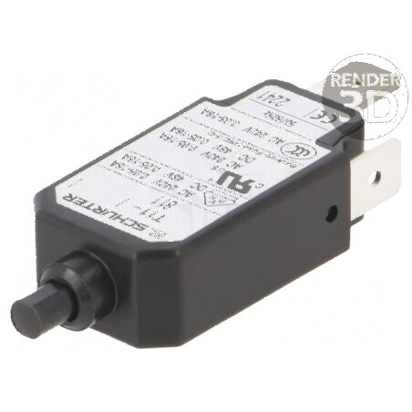 Întrerupător de supracurent Unom 240VAC 48VDC 7A SPST 1 Poli | Electronic-mag.ro | Componente Electronice