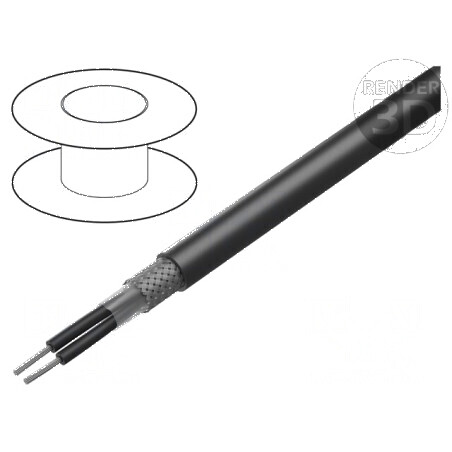 Cablu HELUTHERM 145 MULTI 2x0,75mm2 Litat Cu PO Negru | Electronic-mag.ro | Componente Electronice