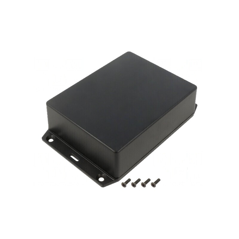 Carcasă universală 94mm x 121mm x 38mm cu lame de fixare | Electronic-mag.ro | Componente Electronice