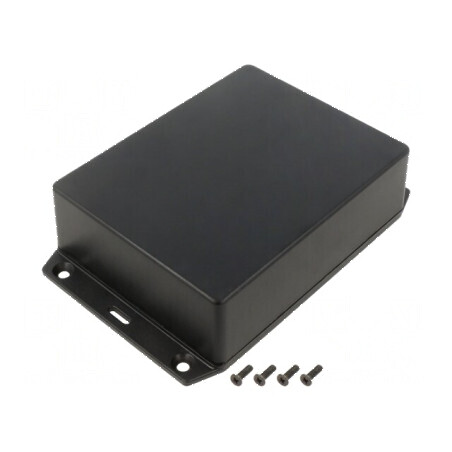 Carcasă universală 94mm x 121mm x 38mm cu lame de fixare | Electronic-mag.ro | Componente Electronice