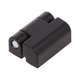 Balama Lăţ 22mm Neagră din Aliaj Aluminiu și Zinc H: 30mm | Electronic-mag.ro | Componente Electronice