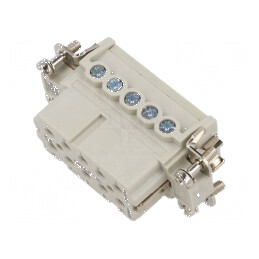Conector HDC inserturi contact mamă CDA PIN 10 PE 16A | Electronic-mag.ro | Componente Electronice