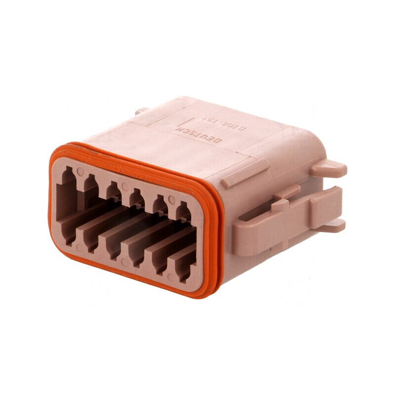 Conector cablu-cablu mufă mamă DT PIN 12 maro IP68 | Electronic-mag.ro | Componente Electronice Conector cablu-cablu mufă mamă DT PIN 12 maro IP68 | Electronic-mag.ro | Componente Electronice