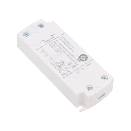 Alimentator LED 15W 12VDC 1,25A 200-240VAC | Electronic-mag.ro | Componente Electronice