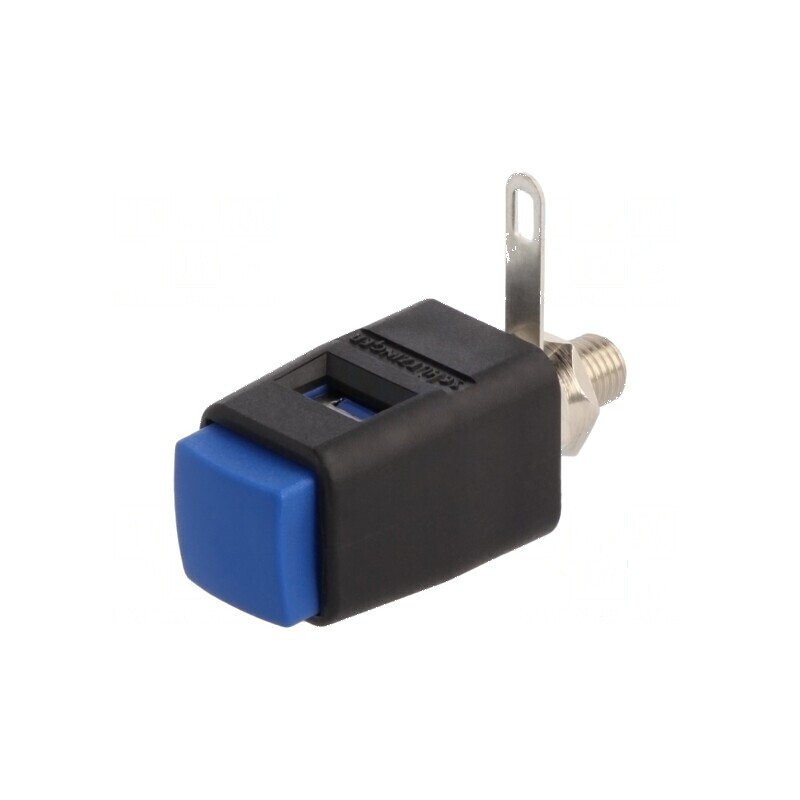 Clemă laborator albastră 70VDC 16A nichel 29mm | Electronic-mag.ro | Componente Electronice Clemă laborator albastră 70VDC 16A nichel 29mm | Electronic-mag.ro | Componente Electronice