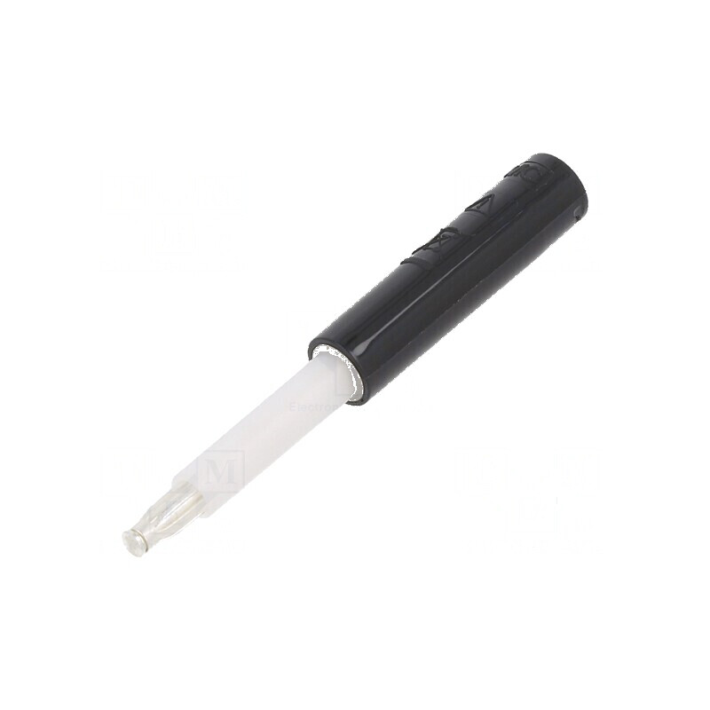 Conector banană 2mm 25A 30VAC 60VDC negru argintat | Electronic-mag.ro | Componente Electronice Conector banană 2mm 25A 30VAC 60VDC negru argintat | Electronic-mag.ro | Componente Electronice