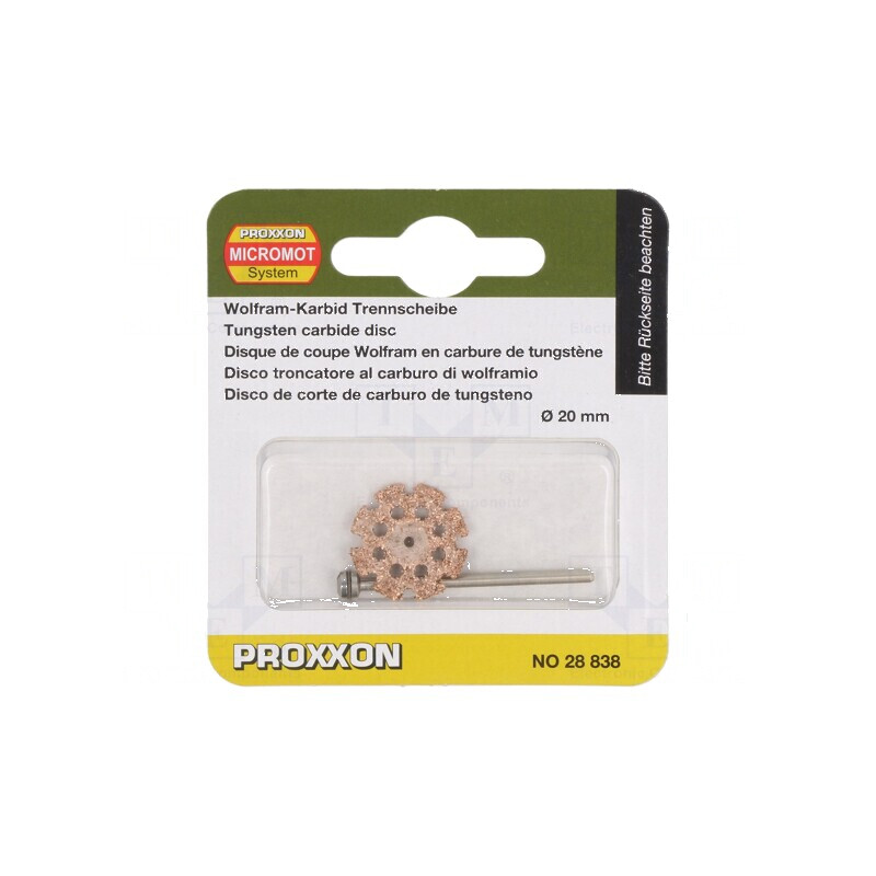 Disc de tăiere 20mm cu ştift de montare | Electronic-mag.ro | Componente Electronice
