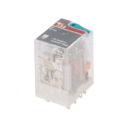 Releu electromagnetic DPDT 48VDC 12A | Electronic-mag.ro | Componente Electronice