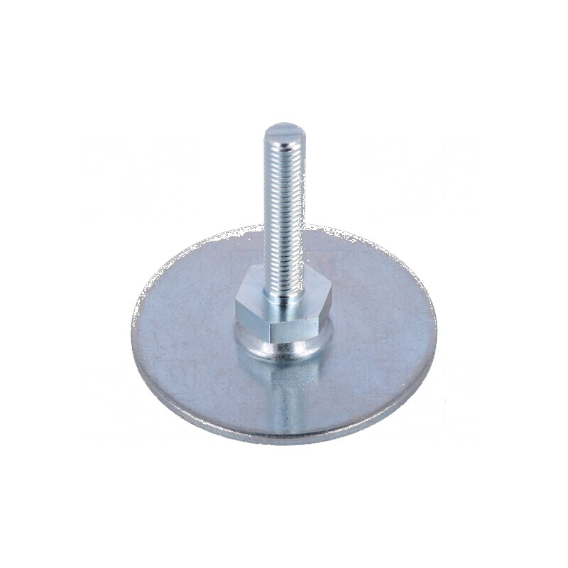 Picioruş oţel cu bază diametru 60mm M8, lungime tijă 40mm | Electronic-mag.ro | Componente Electronice Picioruş oţel cu bază diametru 60mm M8, lungime tijă 40mm | Electronic-mag.ro | Componente Electronice