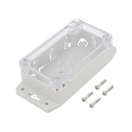 Carcasă universală 65mm x 115mm x 40mm cu lame de fixare | Electronic-mag.ro | Componente Electronice