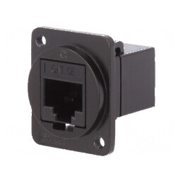 Adaptor FT Cat 5e 8p8c RJ45 soclu, ambele părţi | Electronic-mag.ro | Componente Electronice