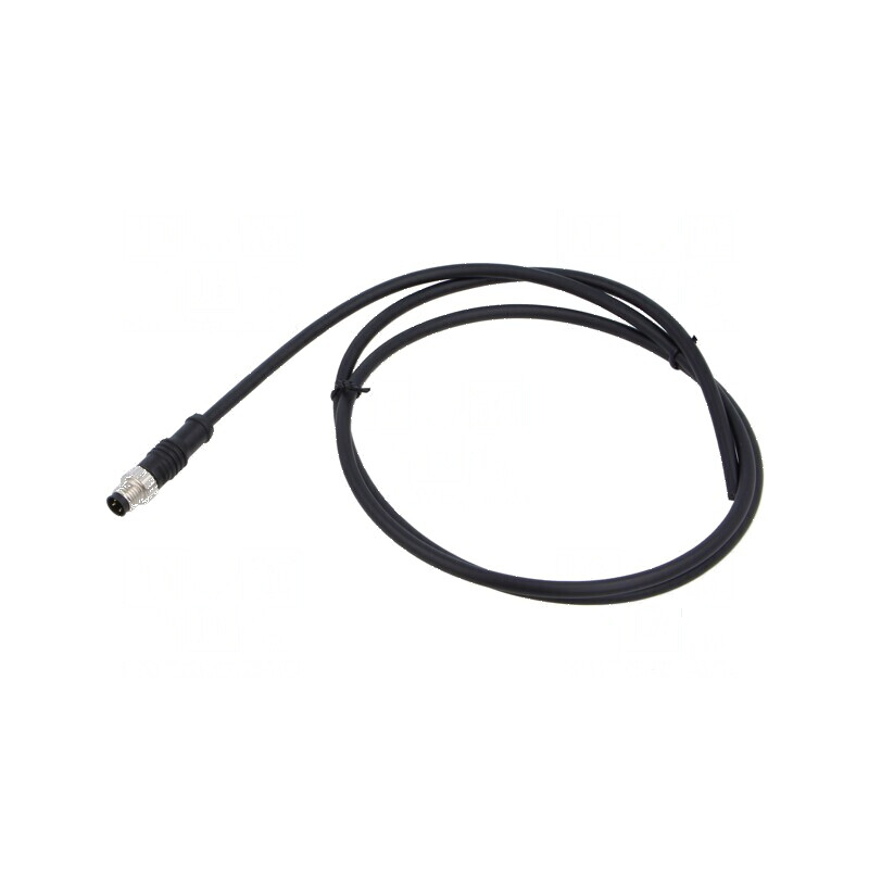 Conector M8 mufă tată drept IP67 3 PIN 3A -20÷80°C | Electronic-mag.ro | Componente Electronice Conector M8 mufă tată drept IP67 3 PIN 3A -20÷80°C | Electronic-mag.ro | Componente Electronice