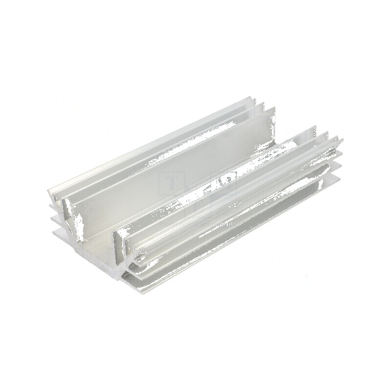 Radiator aluminiu extrudat U 150mm W 74mm H 30mm | Electronic-mag.ro | Componente Electronice