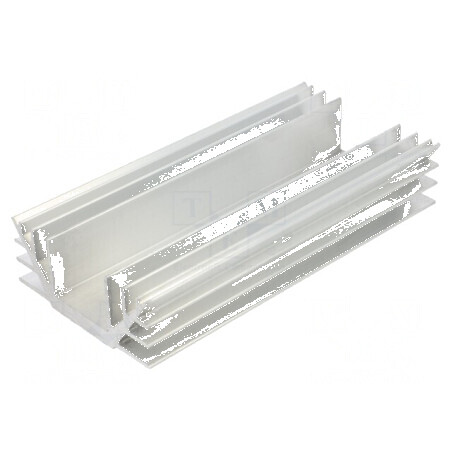 Radiator aluminiu extrudat U 150mm W 74mm H 30mm | Electronic-mag.ro | Componente Electronice