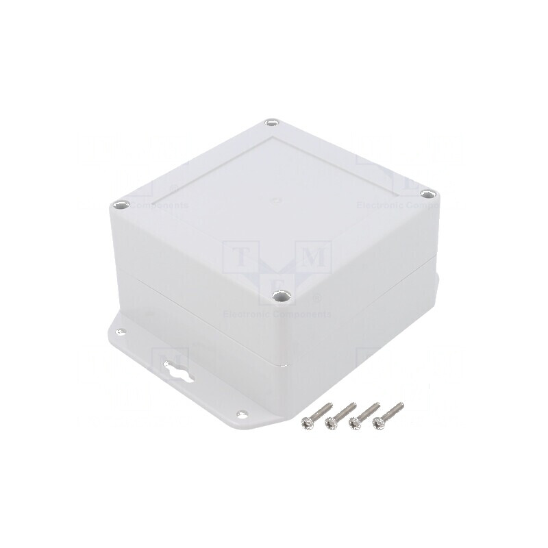 Carcasă universală ABS gri deschis 105mm x 105mm x 60mm | Electronic-mag.ro | Componente Electronice Carcasă universală ABS gri deschis 105mm x 105mm x 60mm | Electronic-mag.ro | Componente Electronice