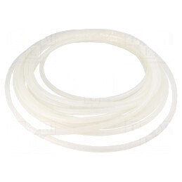 Furtun silicon 8mm pentru industria alimentară -60÷180°C | Electronic-mag.ro | Componente Electronice